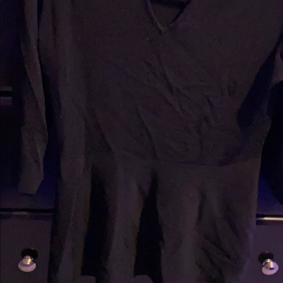 Lane Bryant Peplum choker blouse - Picture 5 of 6